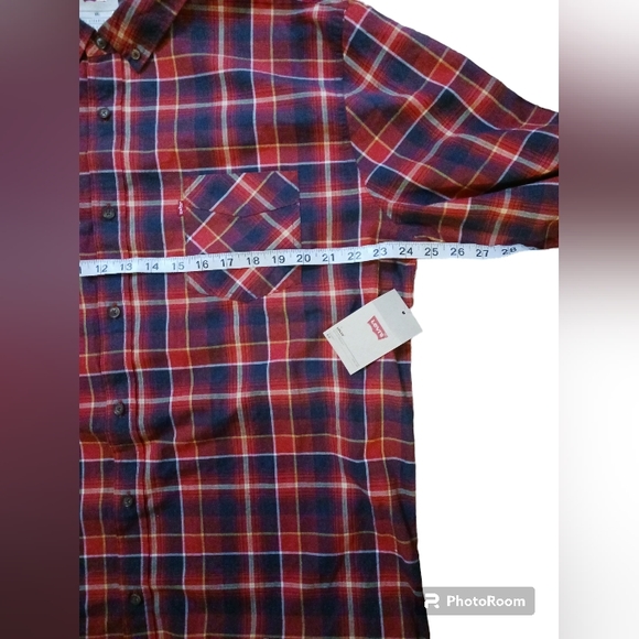 NWT Levi mens XXL shirt.  Long sleeve. - Picture 6 of 11